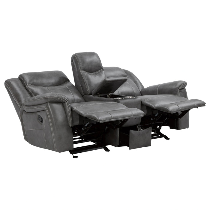 Conrad Reclining Glider Loveseat - Levi's Discount Furniture (Vineland, NJ)