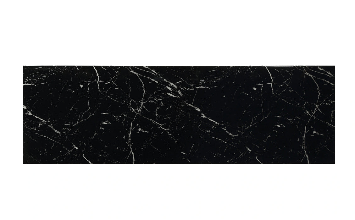 Brancaster Marble & Aluminum Bar Table - Levi's Discount Furniture (Vineland, NJ)