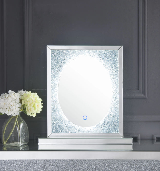 Noralie Mirrored & Faux Diamonds Accent Decor (LED) - Levi's Discount Furniture (Vineland, NJ)