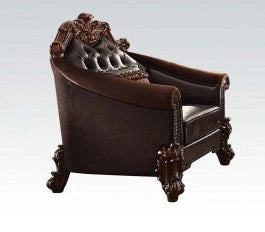 Acme Vendome Living Room Chair in Cherry 53132 - Levi's Discount Furniture (Vineland, NJ)