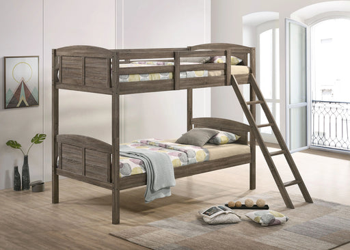 Flynn Bunk Bed with Mattress - Levi's Discount Furniture (Vineland, NJ)