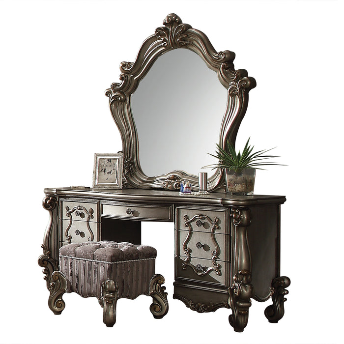 Versailles Antique Platinum Mirror - Levi's Discount Furniture (Vineland, NJ)