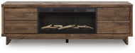 Zadilyn 72" TV Stand with Electric Fireplace - Levi's Discount Furniture (Vineland, NJ)
