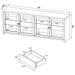 Denison TV Stand - Levi's Discount Furniture (Vineland, NJ)