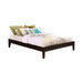 Hounslow California King, E.King, & Queen Universal Platform Bed Cappuccino - Levi's Discount Furniture (Vineland, NJ)