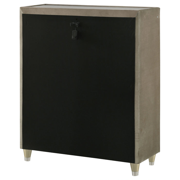 Lorient Chest of Drawers with LED Lighting - Levi's Discount Furniture (Vineland, NJ)