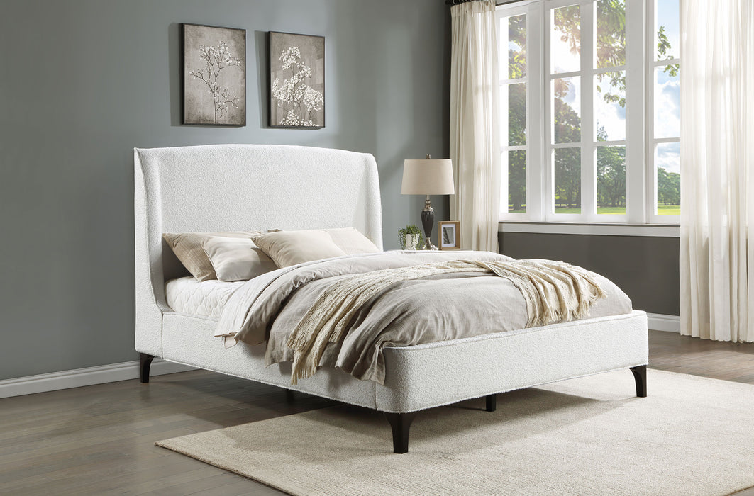 Mosby Wingback Platform Bed - Levi's Discount Furniture (Vineland, NJ)