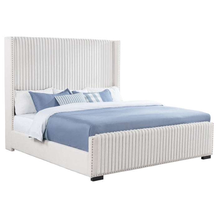 Natasha Wingback Bed - Levi's Discount Furniture (Vineland, NJ)