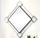 Asbury Mirrored & Chrome Accent Mirror (Wall) - Levi's Discount Furniture (Vineland, NJ)
