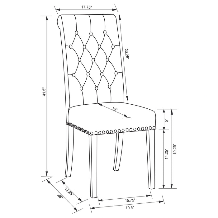 Alana Dining Side Chair - Levi's Discount Furniture (Vineland, NJ)