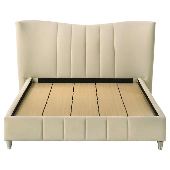 Evelyn Panel Platform Bed
