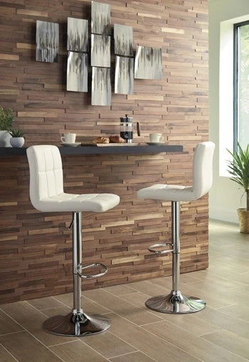 Bellatier Adjustable Height Bar Stool - Levi's Discount Furniture (Vineland, NJ)