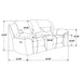 Gilson Reclining Sofa Set - Levi's Discount Furniture (Vineland, NJ)
