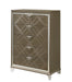 Skylar Dark Champagne Chest - Levi's Discount Furniture (Vineland, NJ)