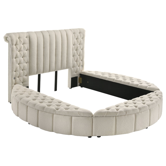 Sonya Panel Floor Storage Bed - Levi's Discount Furniture (Vineland, NJ)