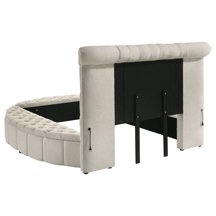 Sonya Panel Floor Storage Bed - Levi's Discount Furniture (Vineland, NJ)