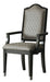 Acme Furniture House Beatrice Arm Chair in Charcoal (Set of 2) 68813 - Levi's Discount Furniture (Vineland, NJ)