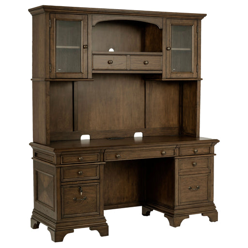 Hartshill Credenza Desk with Hutch - Levi's Discount Furniture (Vineland, NJ)