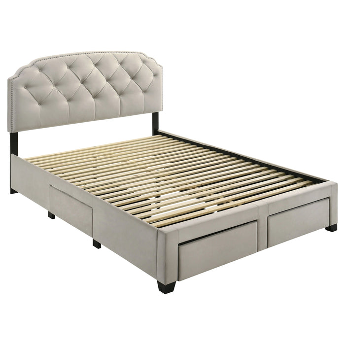 Marianna Panel Platform Storage Bed - Levi's Discount Furniture (Vineland, NJ)