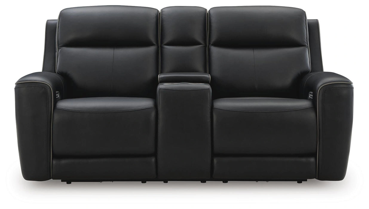 5Z-Comfort Power Reclining Loveseat with Console - Levi's Discount Furniture (Vineland, NJ)