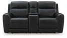5Z-Comfort Power Reclining Loveseat with Console - Levi's Discount Furniture (Vineland, NJ)