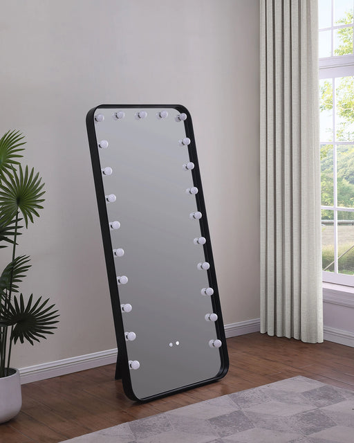 Canton Standing Mirror with LED Lighting and Bluetooth Speaker - Levi's Discount Furniture (Vineland, NJ)