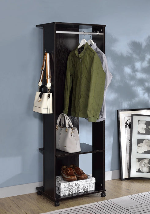 Kolen Espresso Hall Tree - Levi's Discount Furniture (Vineland, NJ)