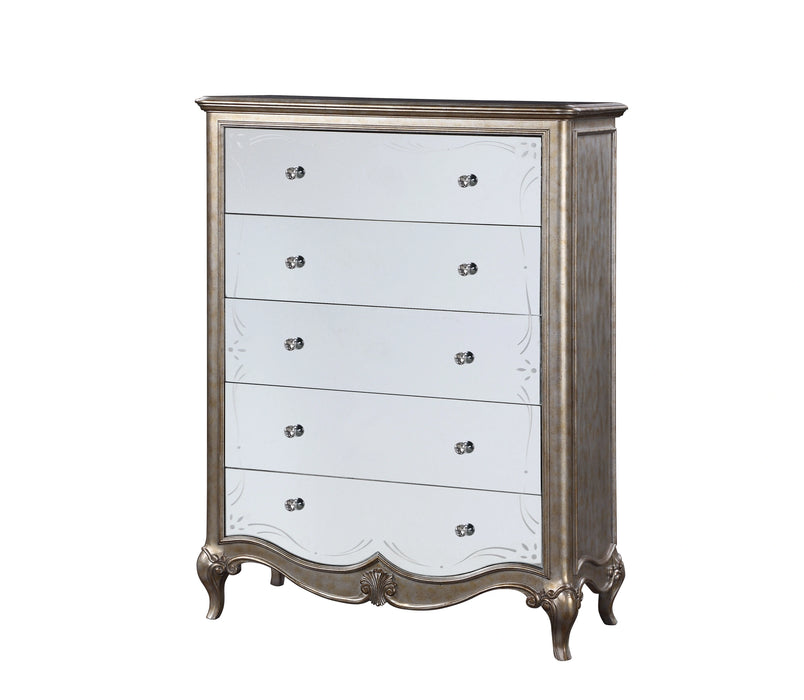 Esteban Antique Champagne Chest - Levi's Discount Furniture (Vineland, NJ)