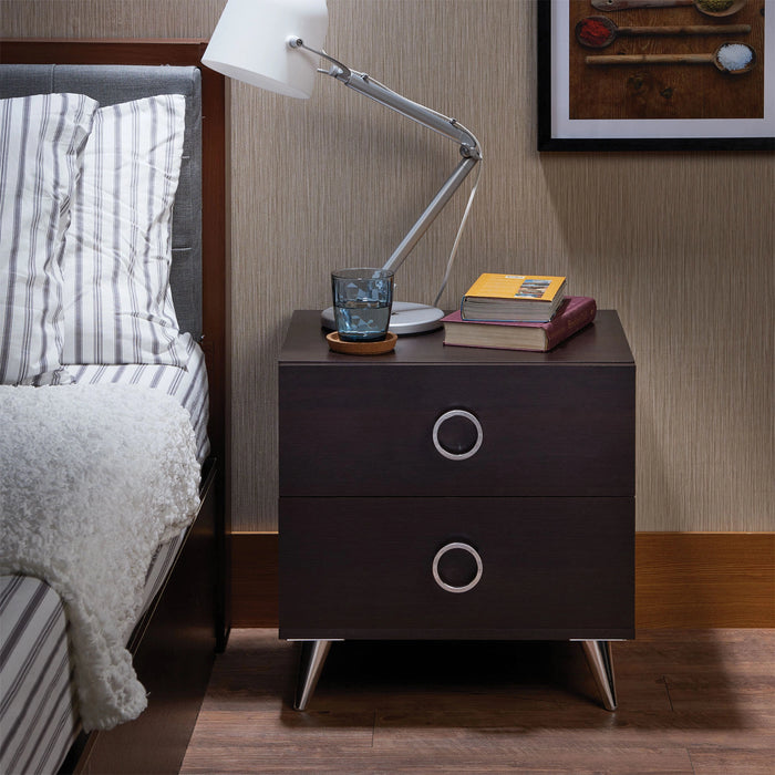 Elms Espresso Accent Table - Levi's Discount Furniture (Vineland, NJ)