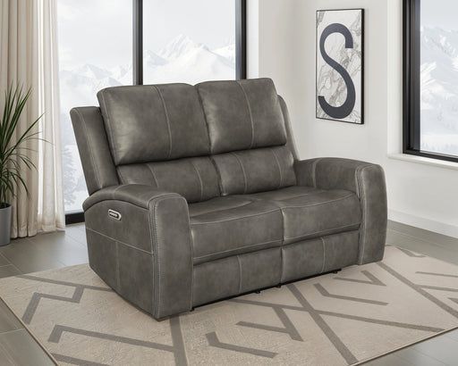 Brickston Triple Power Reclining Loveseat - Levi's Discount Furniture (Vineland, NJ)
