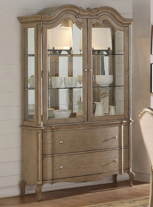 Acme Chelmsford Hutch and Buffet in Antique Taupe 66054 - Levi's Discount Furniture (Vineland, NJ)