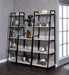 Wendral Natural & Black Bookshelf (3-Tier) - Levi's Discount Furniture (Vineland, NJ)