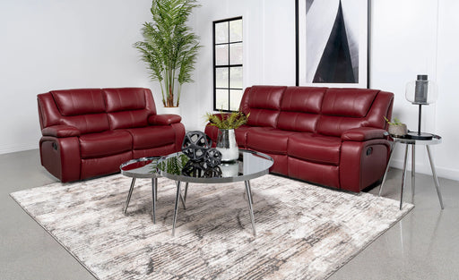 Camila Reclining Sofa Set - Levi's Discount Furniture (Vineland, NJ)