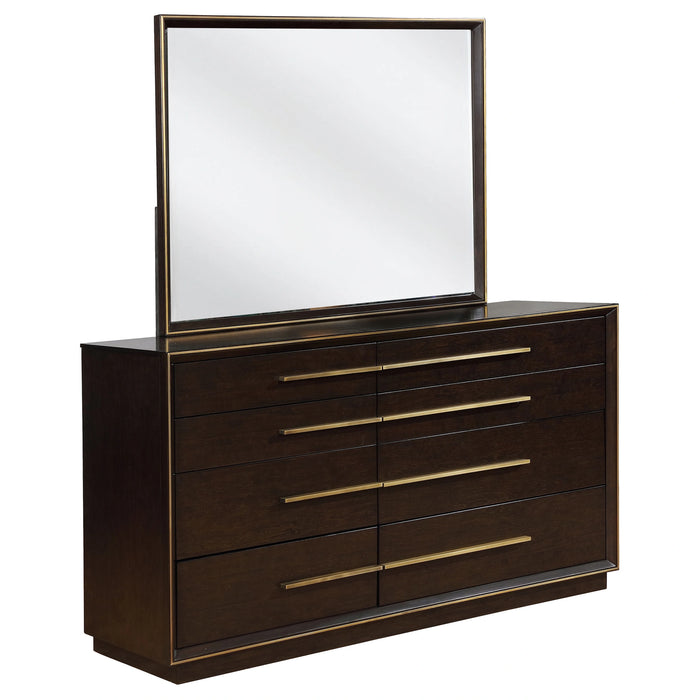 Durango Dresser with Mirror - Levi's Discount Furniture (Vineland, NJ)