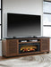 Kallari 84" TV Stand with Electric Fireplace - Levi's Discount Furniture (Vineland, NJ)