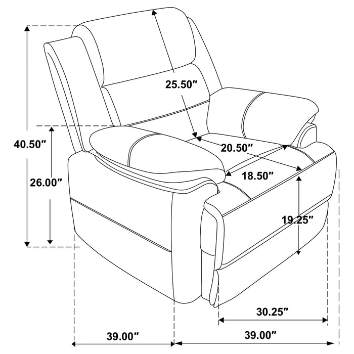 Ellington Accent Chair - Levi's Discount Furniture (Vineland, NJ)