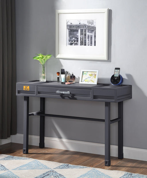 Cargo Gunmetal Vanity Desk - Levi's Discount Furniture (Vineland, NJ)