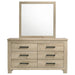 Oakglen Dresser with Mirror - Levi's Discount Furniture (Vineland, NJ)