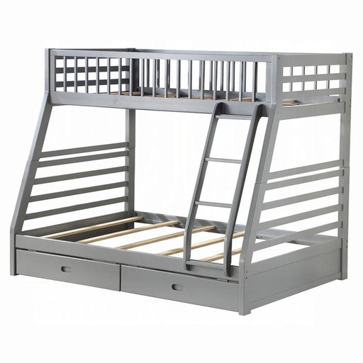 Jason Twin-Full Bunk Bed With Storage - Levi's Discount Furniture (Vineland, NJ)