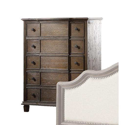 Baudouin Weathered Oak Chest - Levi's Discount Furniture (Vineland, NJ)