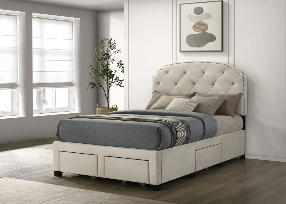 Marianna Panel Platform Storage Bed - Levi's Discount Furniture (Vineland, NJ)