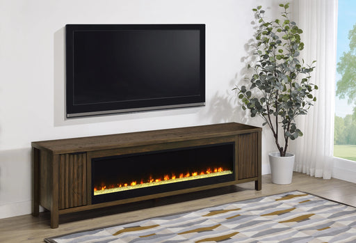 Carey TV Stand Fireplace Console - Levi's Discount Furniture (Vineland, NJ)