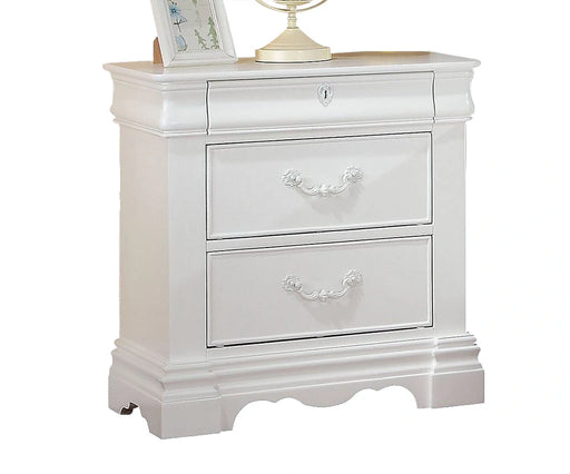 ACME Estrella Youth Nightstand in White 30243 - Levi's Discount Furniture (Vineland, NJ)