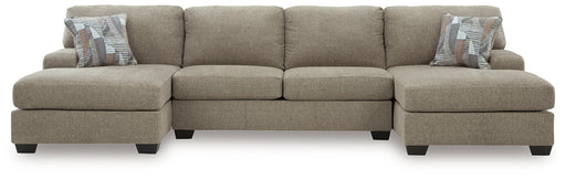 Newellen Sectional with Double Chaise - Levi's Discount Furniture (Vineland, NJ)