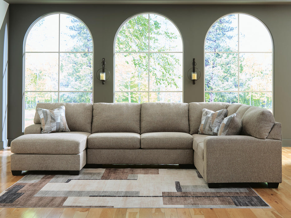 Newellen Sectional with Chaise - Levi's Discount Furniture (Vineland, NJ)