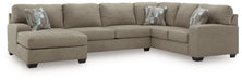 Newellen Sleeper Sectional with Chaise - Levi's Discount Furniture (Vineland, NJ)