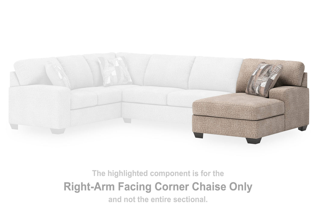 Newellen Sectional with Chaise - Levi's Discount Furniture (Vineland, NJ)