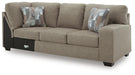 Newellen Sectional with Chaise - Levi's Discount Furniture (Vineland, NJ)