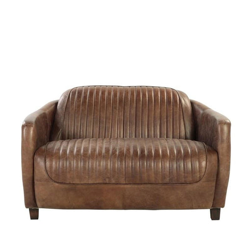 Acme Furniture Brancaster Loveseat in Retro Brown 53546 - Levi's Discount Furniture (Vineland, NJ)