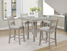 Lester 5-Pk Counter Height Table Set - Levi's Discount Furniture (Vineland, NJ)